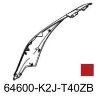 ราคา 64600-K2J-T40ZB ชุดฝาครอบข้างตัวถังด้านขวา (WL) WAVE110I 2022 รถสีแดง-เทา(ล้อแม็ก) อะไหล่แท้HONDA (22948100763)