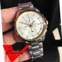 ราคา SEIKO Alarm Chronograph Quartz Men's Watch 2 กษัตริย์/สีเงิน/สีทอง สายสแตนเลส รุ่น SNAF06P1 (2274735266)