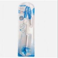 ราคา แปรงล้างขวดนมและแปรงล้างจุกนม ด้ามจับหมุนได้ 360 องศา (2190210922)