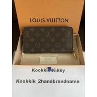 ราคา Kept unused กระเป๋าสตางค์Louis Vuitton zippy DC20 ของแท้ (12921956174)