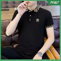 ราคา เสื้อโปโลแขนสั้น พลัสไซซ์ เข้ากับทุกการแต่งกาย สไตล์นักธุรกิจ แฟชั่นฤดูร้อน สําหรับผู้ชาย (18672653918)