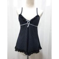ราคา ชุดนอนCorsetยี่ห้อRampageสีดำลายจุด (22639136718)