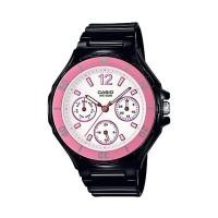 ราคา Casio Standard นาฬิกาข้อมือผู้หญิง สายเรซิ่น รุ่น LRW-250H-1A3 - สีดำ (1679068664)