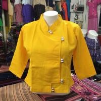 ราคา เสื้อผ้าชินไมกระดุมเงินเหลืองทอง (1284800491)