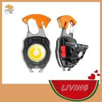 ราคา ไฟฉาย LED ไฟสปอร์ตไลท์พวงกุญแจพกพา ไว้ใช้ฉุกเฉิน ไฟฉายพวงกุญแจ ไฟฉายชาร์จไฟ ไฟฉายจิ๋ว ขนาดเล็กพกพาสำหรับตั้งแคมป์ (22937216718)