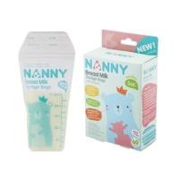 ราคา ถุงเก็บน้ำนม ถุงนม NANNY ถุงเก็บน้ำนมแม่ ถุงเก็บนม แนนนี่ 5ออนซ์ บรรจุ60 ใบ (6586350594)