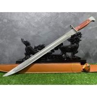 ราคา มีดติดปลายปืนAK47 ยาว20.1นิ้ว มาพร้อมซองหนังอย่างดีมีกระดุมล็อคมีดหนึ่งตัว (6217173628)