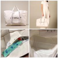 ราคา New Off-White Nylon Tote (14816000065)
