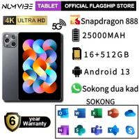 ราคา แท็บเล็ต PC 2023 5G 11Pro 10.1 นิ้ว 16GB+512GB เพื่อการเรียนรู้ออนไลน์ HD Android (23476029662)