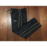 ราคา กางเกงวอร์มผ้าร่ม nike โลโก้แถบทอง ของแท้ มือสอง (12761575044)