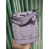 ราคา coachแท้100% รุ่นจีบมินิ6”สีม่วงใหม่ล่าสุด (18547407566)