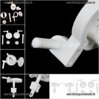 ราคา 【EVERTHING】สกรูที่นั่งชักโครก แบบพลาสติก 1 ชุด 2 ชิ้น (6014200359)