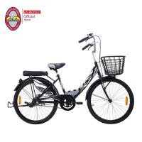 ราคา LA Bicycle จักรยานแม่บ้าน รุ่น City ล้อเหล็ก 24 นิ้ว (9244661924)