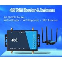 ราคา 4G Wifi Router 300Mbps Industrial WiFi 4 Detachable Antennas SMA Port SIM Card Slot Easy Setup Plug Play Wireless Router (19341934331)