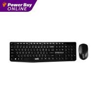 ราคา SIGNO คีย์บอร์ดไร้สาย + เมาส์ไร้สาย (สี Black) รุ่น KW760+WM106 (22819501000)