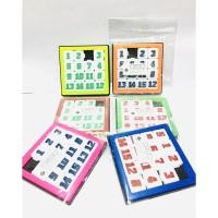 ราคา 6 ชิ้น เกมเรียงตัวเลข number sorting game number sliding game เกมเลื่อนตัวเลขคละสีเล่นฝึกสมาธิ ฝึกสมอง ฝึกทักษะสนุกสนาน (13924100611)