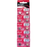 ราคา ถ่านกระดุม Accell LR754 1.5V แพค10ก้อน (7784454075)