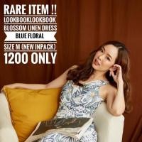 ราคา [New in pack] Lookbooklookbook blossom blue floral dress size :M (4726586835)