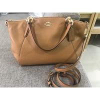 ราคา Coach พัด 13” หนังทั้งใบ ของแท้100% (2805896455)