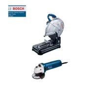 ราคา AjuShop-BOSCH แท่นตัดไฟเบอร์ 14นิ้ว 2200W รุ่น GCO220 + เครื่องเจียร์ 4นิ้ว 670W รุ่น GWS060 (18490384264)