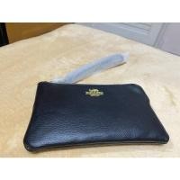 ราคา กระเป๋าตังใส่เหรียญ บัตร งานหนังสีดำ COACH (21306710120)