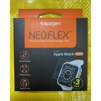 ราคา ฟิล์มกันรอยหน้าจอ Spigen NEOFLEX for Apple Watch 44mm มี 3 แผ่นในกล่อง (4187859290)