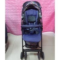 ราคา รถเข็นเด็กมือสอง Aprica Karoon Plus สีคราม-ลายจุด (2705502727)