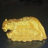 ราคา นักษัตรปีขาล เสือ เจ้าพ่อเสือ สีทอง (7683491254)