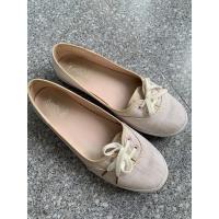 ราคา • ส่งต่อ Keds ผู้หญิง Teacup Lurex Stripe Rose ประกายวิ๊งสีทอง (8443038084)