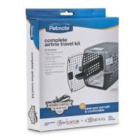 ราคา Petmate Airline Travel Kit อุปกรณ์เสริม Box/กรง สุนัขขึ้นเครื่องบิน ชามเกาะกรง+แผ่นรอง+น๊อตเหล็ก+zip ties+สติ๊กเกอร์ (16097717060)
