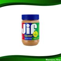 ราคา เนยถั่วบดหยาบ จิฟ 454 กรัม Coarsely Ground Peanut Butter Jif (21931321451)