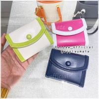 ราคา CHARLES & KEITH กระเป๋าสตางค์ รุ่น Alouette Contrast Trim Small Wallet : CK6-10701313 พร้อมกล่อง ถุงผ้า และถุงกระดา (23841925106)