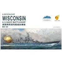 ราคา พลาสติก โมเดล ประกอบ VERY FIRE สเกล 1/350 USS WISCONSIN BB-64 (350912) (8379618356)