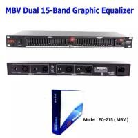 ราคา อีควอไลเซอร์ MBV-215 Dual 15-Band Graphic Equalizer เครื่องปรับแต่งความถี่สัญญาณเสียง อีคิว / หรือตัวปรับแต่งเสียง สีดำ (5838126627)
