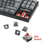 ราคา คีย์บอร์ด Tsunami Outemu รุ่น MK-04 Youth Gray (Red Switch)Gaming Keyboard รับประกัน2ปี (23422445124)