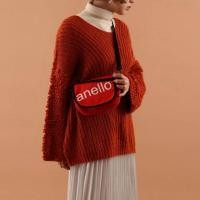 ราคา New ANELLO mini shoulder bag สีแดง (2680276987)