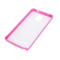 ราคา V-TECH เคส ทีพียู ใส สำหรับ samsung galaxy note 4 (สีชมพูเข้ม) (59248028)