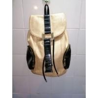 ราคา กระเป๋ามือสอง เป้หนังแท้แต่งด้วยหนังแก้ว (2262832365)