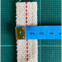 ราคา ไส้ตะเกียง ไส้ตะเกียงรั้ว ไส้ตะเกียงน้ำมัน น้ำมันก๊าด ผลิตจาก คอตตอน ฝ้าย แท้ 100% ขนาด 2 cm ยาว 1 เมรต (18976730925)