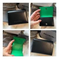 ราคา ของแท้ มีใบเสร็จ Balenciaga essential mini wallet (21009197631)