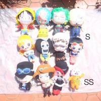 ราคา ตุ๊กตา Luffy ลูฟี่ Chopper ชอปเปอร์ Zoro โซโร Sanji ซันจิ Law ลอว์ Nami Brooke Nico Robin Ace One Piece วันพีซ SS/S/M/L (16143559)