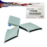 ราคา โลโกฝาท้าย Mitsubishi แท้ สี Chrome L200 Triton Mitsubishi 2, 4 ประตู ปี2016 - 2018 (9514890186)