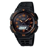 ราคา Casio standard Solar Power นาฬิกาข้อมือผู้ชาย สายเรซิ่น รุ่น AQ-S800W-1B2V - Black (63178666)