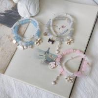 ราคา สร้อยข้อมือ จี้คริสตัล ลาย Sanrio Cinnamoroll Kuromi Mymelody น่ารัก เหมาะกับของขวัญ สําหรับนักเรียน ผู้หญิง จํานวน 2 ชิ้น (22130283492)