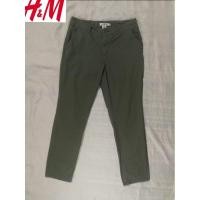 ราคา กางเกงวินเทจขายาว H&M Brand_2nd วัสดุผ้าฝ้าย 98% Elastane 2%/ Size 10(Made in Bangladesh ) แท้มือสองกระสอบนำเข้า (22448311428)