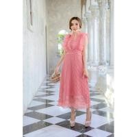 ราคา เดรสลูกไม้งานป้าย Miss bell ส่งฟรี (6075718815)