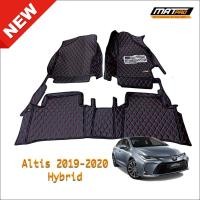 ราคา MatPro พรมปูพื้นเข้ารูป 5D 6D Premium Fitted Leather Car Mats สำหรับรถรุ่น All New Altis 2019-2021 Hybrid หนา 13 mm. (5649827389)