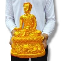 ราคา พระอุปคุต พระบัวเข็มพม่า พระอรหัตผู้มีลาภมาก สีทอง หน้าตัก 5 นิ้ว (19391341126)