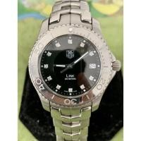 ราคา นาฬิกามือสอง TAG Heuer Link Men's Black Dial Stainless Steel Quartz - WJ1113-0 ฿34500 (19149296771)