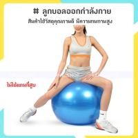 ราคา (ส่งจากไทย)-ลูกบอลโยคะ ลูกบอลออกกำลังกาย ขนาด 65 ซม.- สีน้ำเงิน (21715695737)
